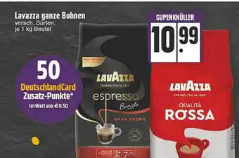 Edeka Lavazza Ganze Bohnen Angebot