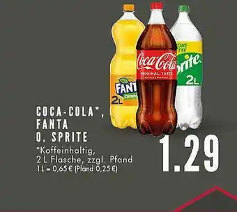 Edeka Coca-cola, Fanta O. Sprite Angebot