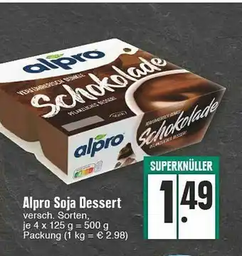 Edeka Alpro Soja Dessert Angebot