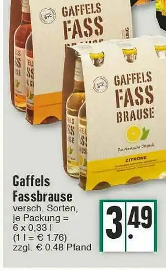 Edeka Gaffels Fassbrause Angebot