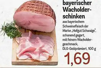 Edeka Bayerischer Wacholder Schinken Angebot