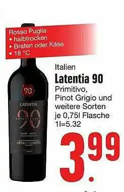 Edeka Italien Latentia 90 Angebot