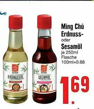 Edeka Ming Chu Erdnuss Oder Sesamöl Angebot