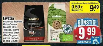 Edeka Lavazza Espresso Barista Gran Crema Angebot