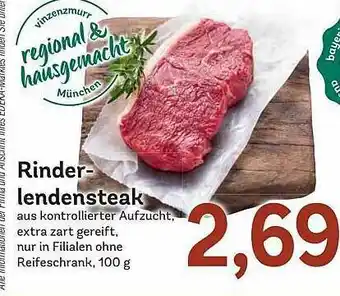 Edeka Rinder Lendensteak Angebot