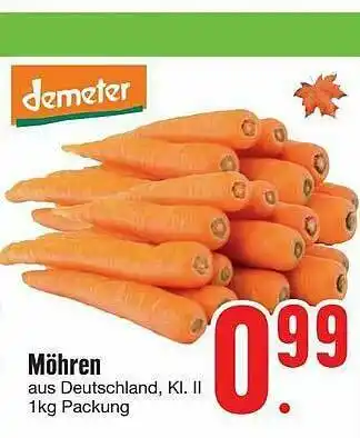 Edeka Demeter Möhren Angebot