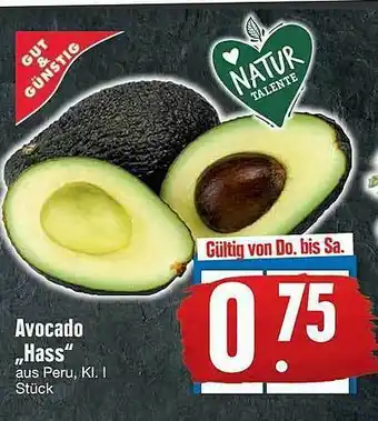 Edeka Gut & Günstig Avocado „hass” Angebot