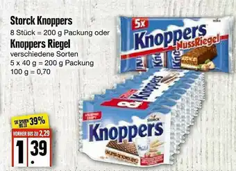 Edeka Frischemarkt Storck Knoppers Oder Knoppers Riegel Angebot