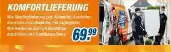 Expert Komfortlieferung Angebot