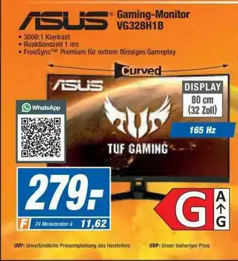 Expert Asus Gaming-monitor Vg328h1b Angebot