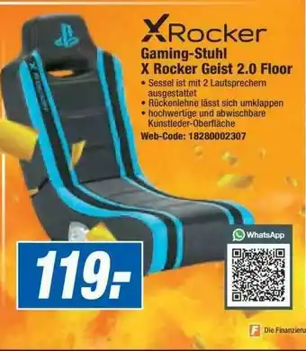 Expert Xrocker Gaming-stuhl X Rocker Geist 2.0 Floor Angebot