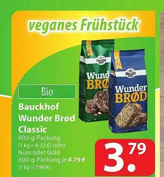 Famila Nord Ost Bauckhof Wunder Brod Classic Angebot