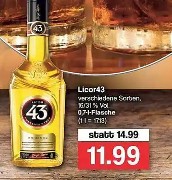 Famila Nord West Licor 43 Angebot