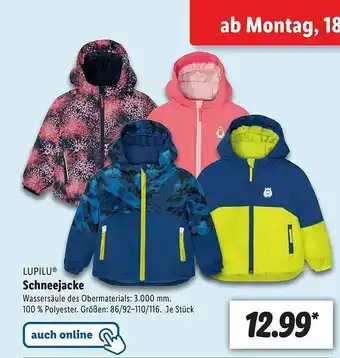 Lidl Schneejacke Angebot