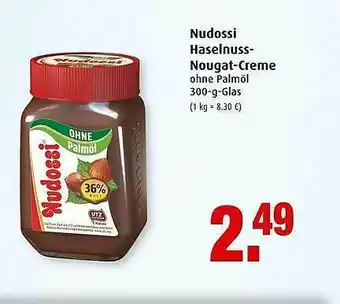 Markant Nudossi Haselnuss-nougat-creme Angebot