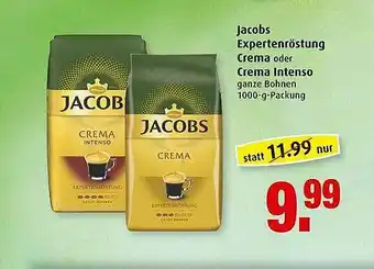 Markant Jacobs Expertenröstung Crema Or Crema Intenso Angebot