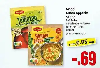 Markant Maggi Guten Appetit! Suppe Angebot