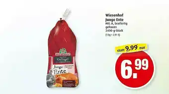 Markant Wiesenhof Junge Ente Angebot