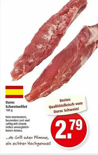 Markant Duroc Schweinefilet Angebot