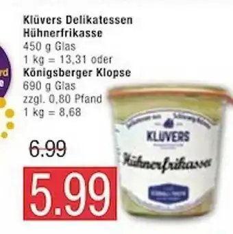 Marktkauf Klüvers Delikatessen Hühnerfrikasse Oder Königsberger Klopse Angebot