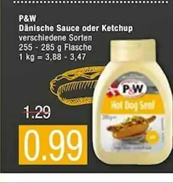 Marktkauf P&w Dänische Sauce Oder Ketchup Angebot