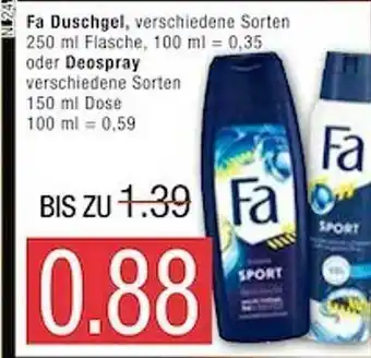 Marktkauf Fa Duschgel Oder Deospray Angebot