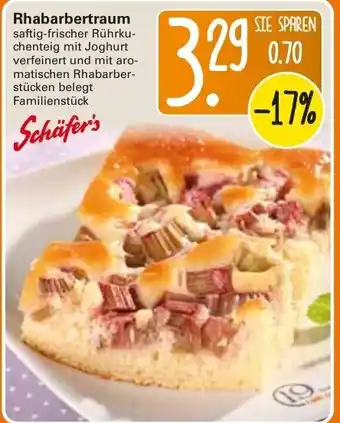 WEZ Schäfers Rhabarbertraum Angebot