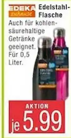 Marktkauf Edeka Zuhause Edelstahl-flasche Angebot