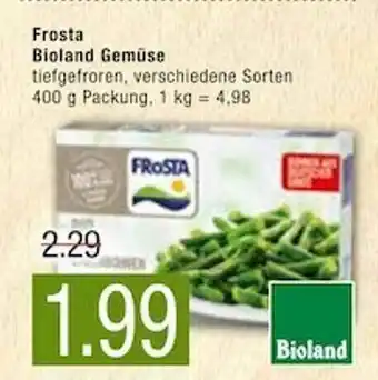 Marktkauf Frosta Bioland Gemüse Angebot