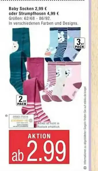 Marktkauf Baby Socken Oder Strumpfhosen Angebot