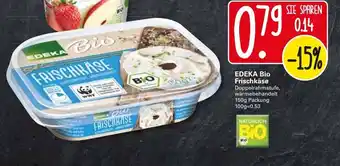 WEZ Edeka Bio Frischkäse 150g Angebot