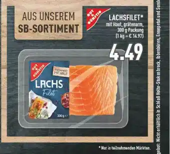 Marktkauf Gut & Günstig Lachsfilet Angebot