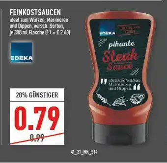 Marktkauf Feinkostsaucen Edeka Angebot