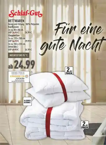 Marktkauf Schlaf-gut Bettwaren Angebot