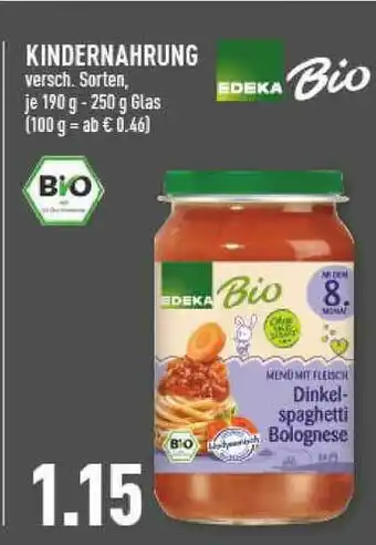 Marktkauf Kindernahrung Edeka Bio Angebot