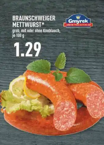 Marktkauf Gmyrek Braunschweiger Mettwurst Angebot