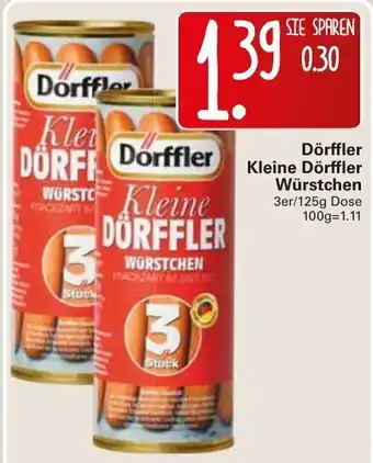 WEZ Dörffler Kleine Dörffler Würstchen Angebot