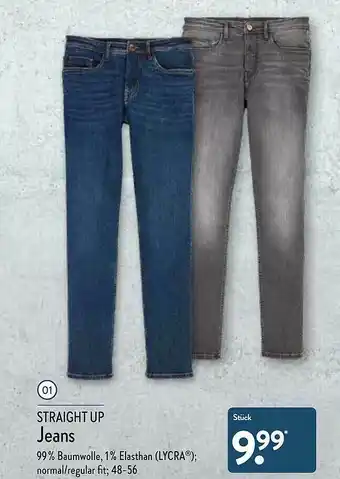 Aldi Nord Straight Up Jeans Angebot