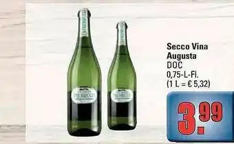 alldrink Secco Vina Augusta Angebot