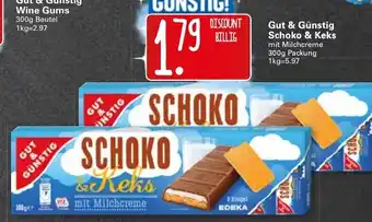 WEZ Gut & Günstig Schoko & Keks 300g Angebot