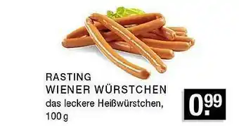 Edeka Zurheide Rasting Weiner Würstchen Angebot