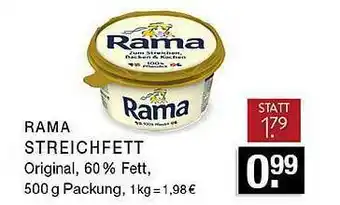 Edeka Zurheide Rama Streichfett Angebot