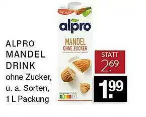 Edeka Zurheide Alpro Mandel Drink Angebot