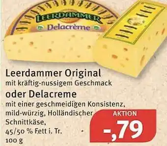 Feneberg Leerdammer Original Oder Delacreme Angebot