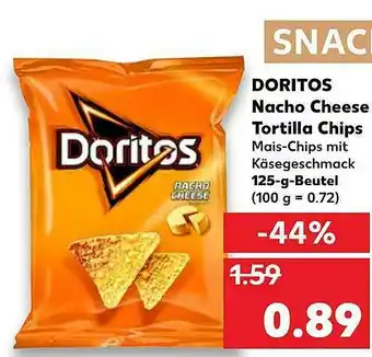 Kaufland Doritos Nacho Cheese Tortilla Chips Angebot