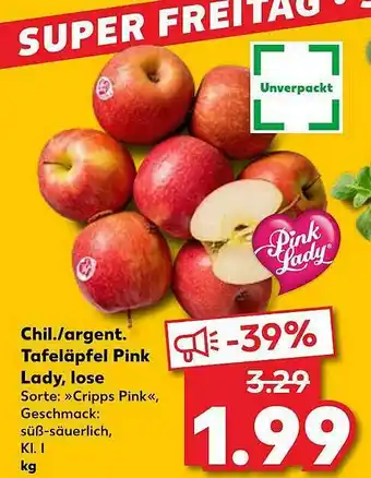 Kaufland Tafeläpfel Pink Lady, Lose Angebot