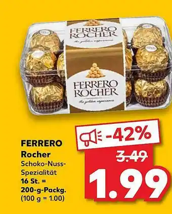 Kaufland Ferrero Rocher Angebot