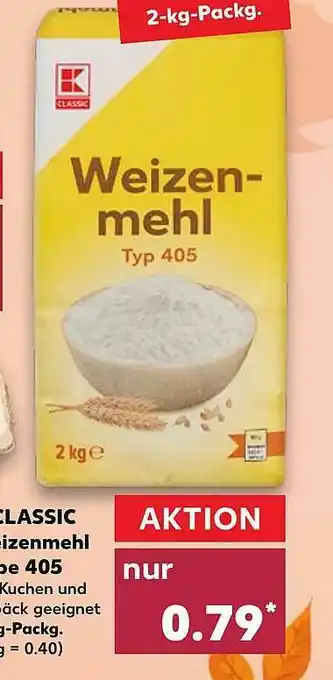 Kaufland Classic Weizenmehl Angebot