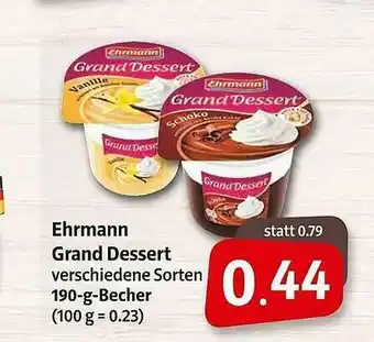 Markant Ehrmann Grand Dessert Angebot