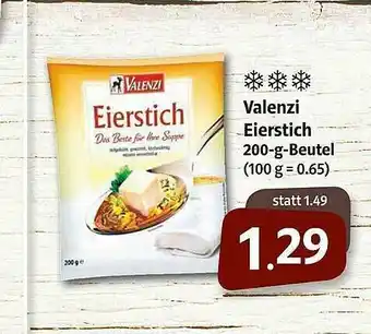 Markant Valenzi Eierstich Angebot